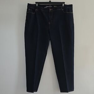 INC International Concepts Women's dark navy Jeans size 24W